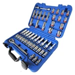 Cal-van Tools A4005CR 1/2" Drive 12-POINT Sae/metric Ratchet & Socket Set, 47 Pc. Fixed Price $168.06.