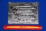 Snap-on New Piece Metric 30 /60 Four-way Angle Open-end Wrench Set VSM807B. Fixed Price $227.70.