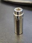 New Mac Tools 1/2 Deep Chrome Socket 1/4 Drive Point MD166R. Fixed Price $6.99.