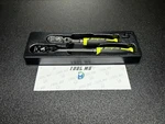 Snap-on Tools New Hi Viz Yellow 2PC 3/8 Drive Soft Grip Ratchet Set RAT2FHFHV. Fixed Price $489.95.