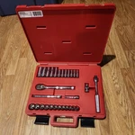 Stanley Proto Usa J52222XL 3/8" Dr 29 Pc Metric Premium Socket Set 12 Point. Fixed Price $230.00.