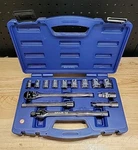 Carlyle Hand Tools Socket Set 14 Pc. 3/8" Dr. 6 Point Polished Chrome Sae. Fixed Price $49.95.