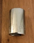 Craftsman 9/16" Socket 8 Point 1/2" Drive G 44223. Fixed Price $11.00.