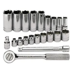 Professional Tools 4521 Skt Wrch St, Chrm, 6PT, 1/4 - 7/8 In 20K452. Fixed Price $337.94.