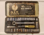 S23-40 Omaha Industrial Tool Piece 3/8 Drive Socket Wrench Set. Fixed Price $30.00.