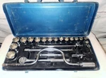 Vtg Western Auto Drive Socket Set Ratchet Metal Toolbox Extensions 23 Pc Speeder. Fixed Price $125.00.