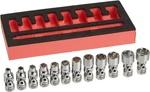 Astro Pneumatic 7412 1/4" Dr. Flex Socket Set Metric - 6 Point, 12PC. Fixed Price $72.15.