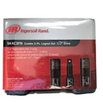 Ingersoll Rand 3-PC 1/2" Lugnut Socket Set SK4C3FN New & Sealed. Fixed Price $59.95.