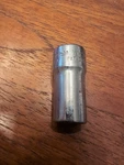 Snap-on Tools Fdh 140 7/16'' 12-PT 3/8 -drive Semi-deep Chrome Socket Usa. Fixed Price $11.99.