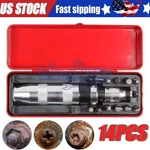 New 1/2" Heavy Duty Impact Screwdriver Set Sae Reversible W/ Metal Case. Fixed Price $15.69.