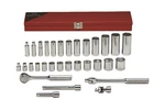 Wright Tool 339 3/8" Drive, 6 Point Standard Deep Socket Set (31-PIECE). Fixed Price $518.21.