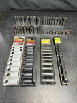 4 Craftsman Usa 3/8 Drive Socket Sets Sae Mm, Deep Shallow 6&12 Point Read. Fixed Price $72.24.