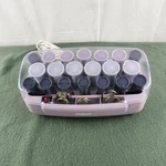 Conair HS11 20PCS Hot Hair Roller Set Purple Clips Included Tested. Fixed Price $28.50.