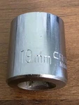 Craftsman 19MM Socket 6 Point 3/8" Drive Ee 43549. Fixed Price $9.50.