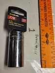 Pro-grade 13309 7/8" Deep Wall Socket 6 Point, 3/8" Drive Nos. Fixed Price $6.09.