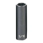 Grey Pneumatic 1018D 3/8" Drive Deep Fractional Impact Socket 9/16. Fixed Price $15.99.