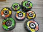 Lot Of 29 Forney 71941 Curved Edge Flap Disc, 4-1/2" X 7/8", 60 Grit. Fixed Price $157.49.