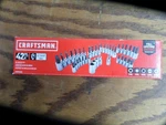 Craftsman 42 Pc. Sae/metric Bit Socket Set 1/4" + 3/8" Dr. CMMT34912. Fixed Price $49.95.