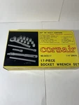 Vintage Corsair SCS17 17PC Socket Wrench Set 1/4 Drive Nos New Box. Fixed Price $29.99.
