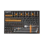 Gearwrench GWMSBBS02 97 Pc 1/4 , 3/8 1/2 Dr. Mechanics Tool Set In Foam Tray. Fixed Price $359.00.