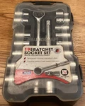 Autocraft Ratchet Socket Set 1/2 Drive Sae Metric 19 Pc Missing 13MM. Fixed Price $25.00.