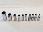 10 Proto Professional Sae Deep Well Socket Set 3/8" Drive 13/16 11/16 1/2 1/4". Fixed Price $41.80.