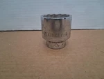 - F 2" 3/4 Drive 12 Point Made China, Tools, Socket, Garage. Fixed Price $8.50.