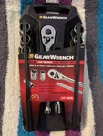 Ratchet And Socket Set & Extension Gearwrench 22-PC Sae Metric 1/4 Drive 6 Point. Fixed Price $27.96.