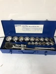 Williams 33901 21 Piece 3/4 Drive Ratchet Set Tools In Metal Box. Fixed Price $419.99.