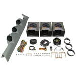 Glowshift Boost, Oil Pressure, Temp Gauges + Gray Pod For 03-07 Lancer Evo 8. Fixed Price $324.99.
