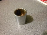 1-1/8" Easco Short Socket 12PT. (1/2" Dr.) 53-3136 Gbo. Fixed Price $7.00.