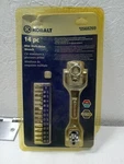 New Kobalt Mini Multi-drive Wrench 14PCS Sae & Metric #0568269. Fixed Price $29.99.