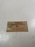 Vintage L. S. Starrett Micrometer Wrench Original Envelope. Fixed Price $12.00.