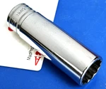 Snap-on Tools Usa 1/2" Drive 19MM Deep Chrome 12-POINT Metric Socket Wrench SM19. Fixed Price $39.95.