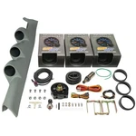 Glowshift Boost, Oil Psi, Air/fuel Gauges + Gray Pod For 03-07 Lancer Evo 8. Fixed Price $342.99.