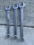 Par-x (by Snap-on) 32 30 28 Wrench Set Standard 1" 15/16 7/8 Combo 12PT. Fixed Price $64.95.