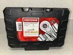 New Craftsman 10 Piece Socket Wrench Set 934553 Sae 3/8 Drive In Hard Box Case. Fixed Price $27.00.