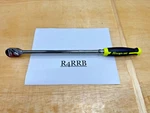Snap-on Tools Usa New 3/8" Drive Hard Grip Hiviz Extra Long Ratchet FHLLD100HV. Fixed Price $239.95.