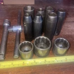 Usa Made Impact Lot Of 10 Sockets Walden Bonney. Fixed Price $37.50.