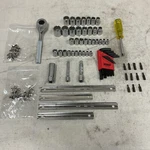 Proto J47065 Socket Wrench Set 1/4"-3/8" Drive Size 65PCS (incomplete). Fixed Price $129.99.