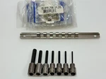Nos Armstrong Tools Usa Sae 1/8-3/8 Hex Bit Socket Driver Set. Fixed Price $119.99.