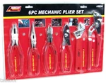 Ate 6 Pcs 8" Mechanic Tool Set Automotive Linesman Slip Adj Wrench Pliers. Fixed Price $34.99.