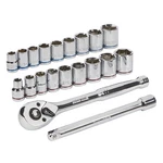 Ironton 3/8IN.-DRIVE Socket Set, Sae, Metric, 20-PC.. Fixed Price $32.99.