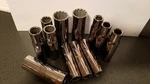 Nos Craftsman G2D/GK/GD Series 1/2" Drive Sockets Deepwell 12PT, Made In Usa. Fixed Price $14.00.