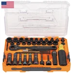 Klein Tools 65500KNECT Impact Socket Set Sae And Metric Pass Through. Fixed Price $258.69.