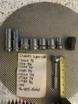 Indestro Super Socket Set & 2875 Ratchet Made Usa 9 Pcs. Fixed Price $49.99.