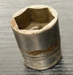 Snap-on Tools Usa 1/2" Drive 27MM Metric Shallow Chrome 6 Point Socket TWM27. Fixed Price $52.00.