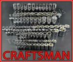 Craftsman Hand Tools 136PC 1/4 3/8 1/2 Sae Metric Mm Ratchet Wrench Socket Set. Fixed Price $206.79.