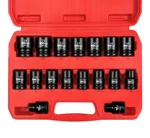 Yiyitools 17PCS 1/2" Drive Shallow Impact Socket Set (8-24MM), Metric .... Fixed Price $33.87.