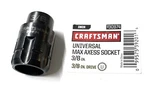 Craftsman 3/8 In. Drive Universal Max Axess Socket # 30974. Fixed Price $24.00.